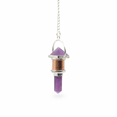 The Violet Engine- Combo Piece Copper Pendulum - Amethyst product image 2
