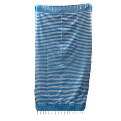 Cotton Pario Throw - 100x180 cm - Sky Blue product image 5