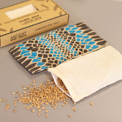 Lavender Natural Cotton and Juco Eye Pillow in Gift Box - Blue Viper product image