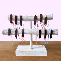Handmade Friendship Bracelets - Unprinted Custom ready Coconut (asst) product image 2