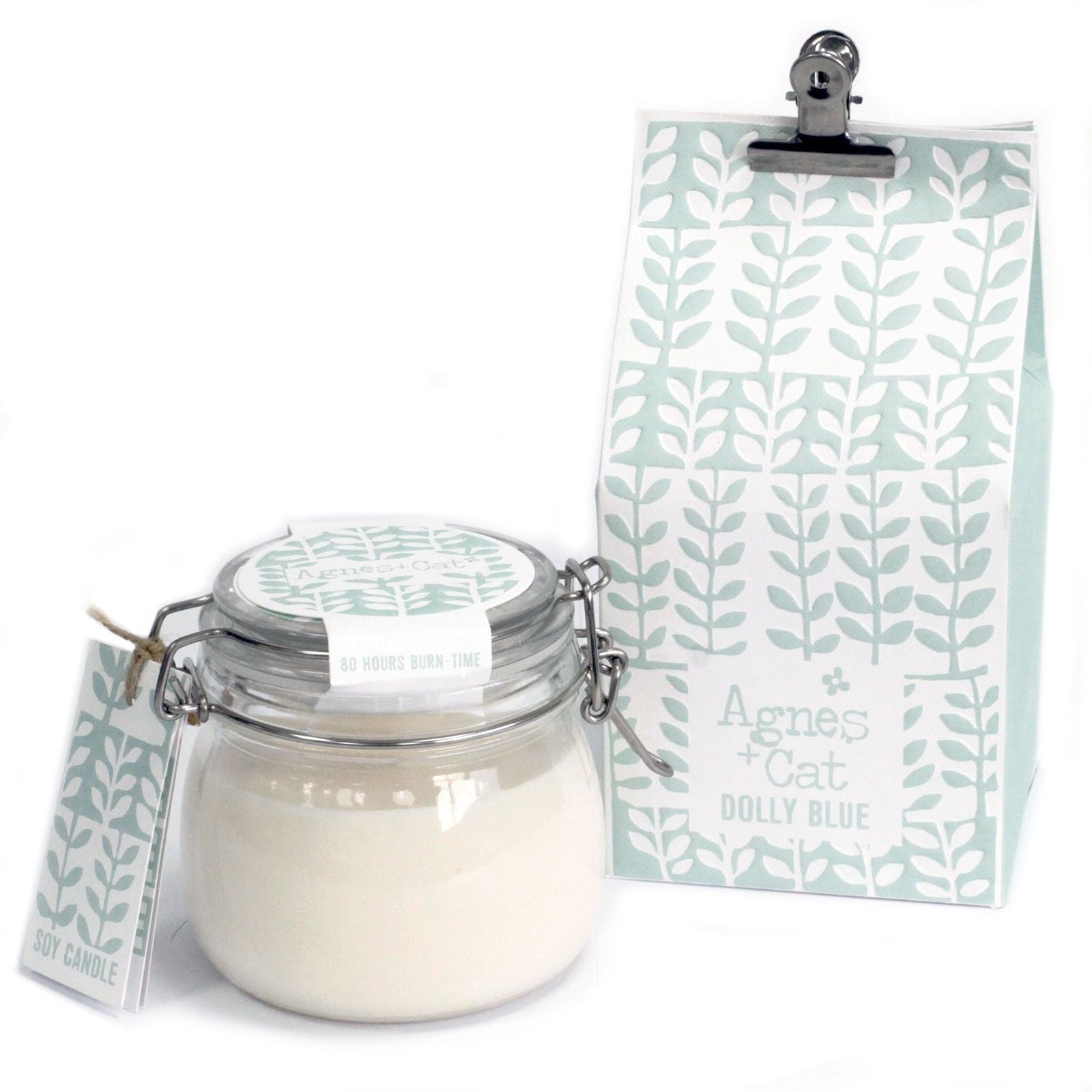 Agnes + Cat Kilner Jar Candle - Dolly Blue product image