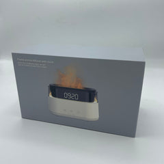 Modern Aroma Diffuser - Led Clock - USB-C - Flame Effect product image 2