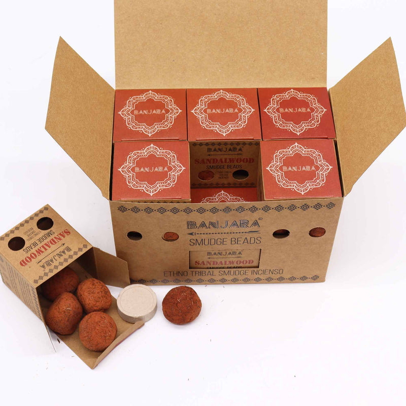 Banjara Smudge Beads - Sandalwood product image