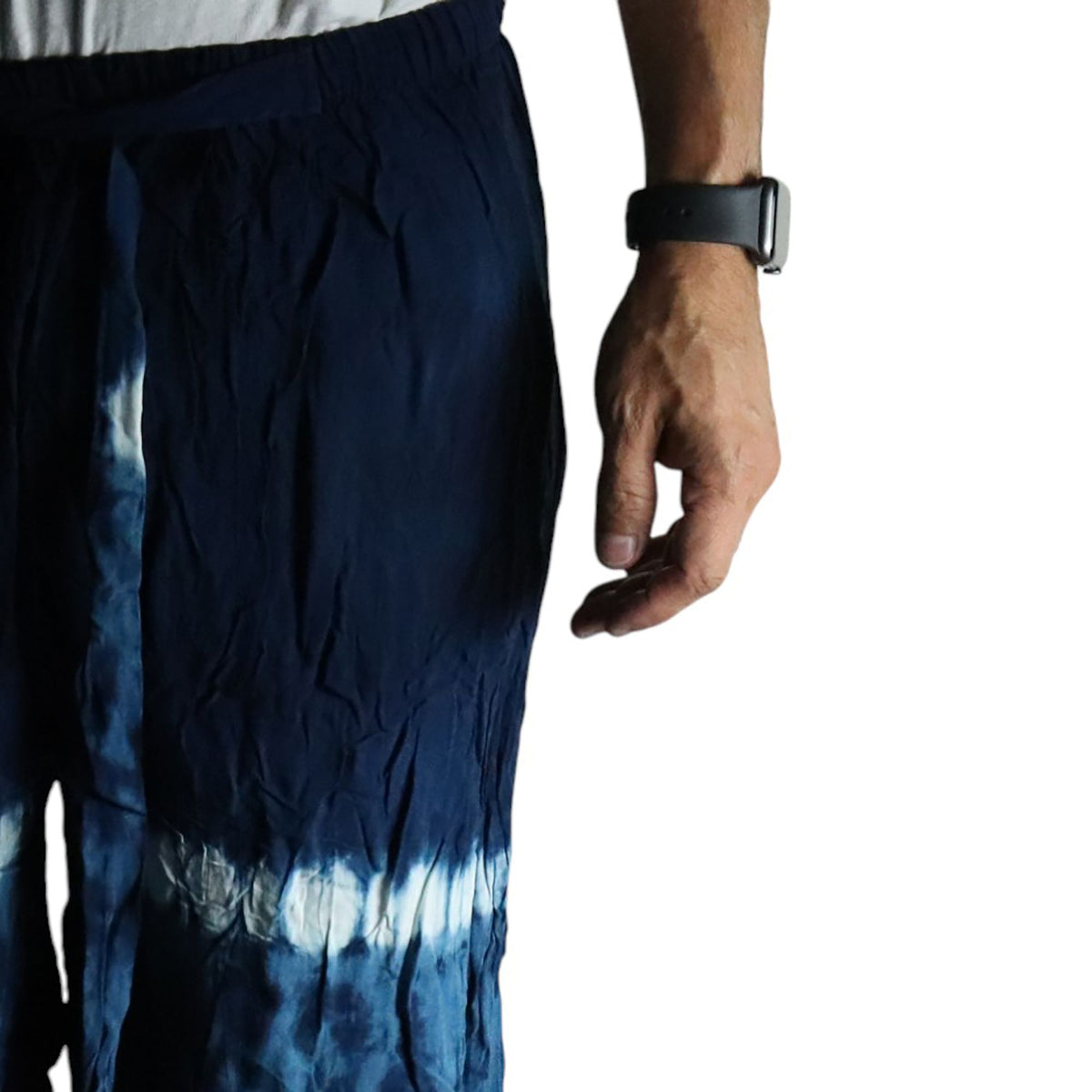 Japanese Style Lounge Pants - Teal & Orange - M product image 2