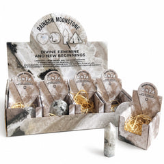 Four Gemstone Shapes - Rainbow Moonstone product image 5