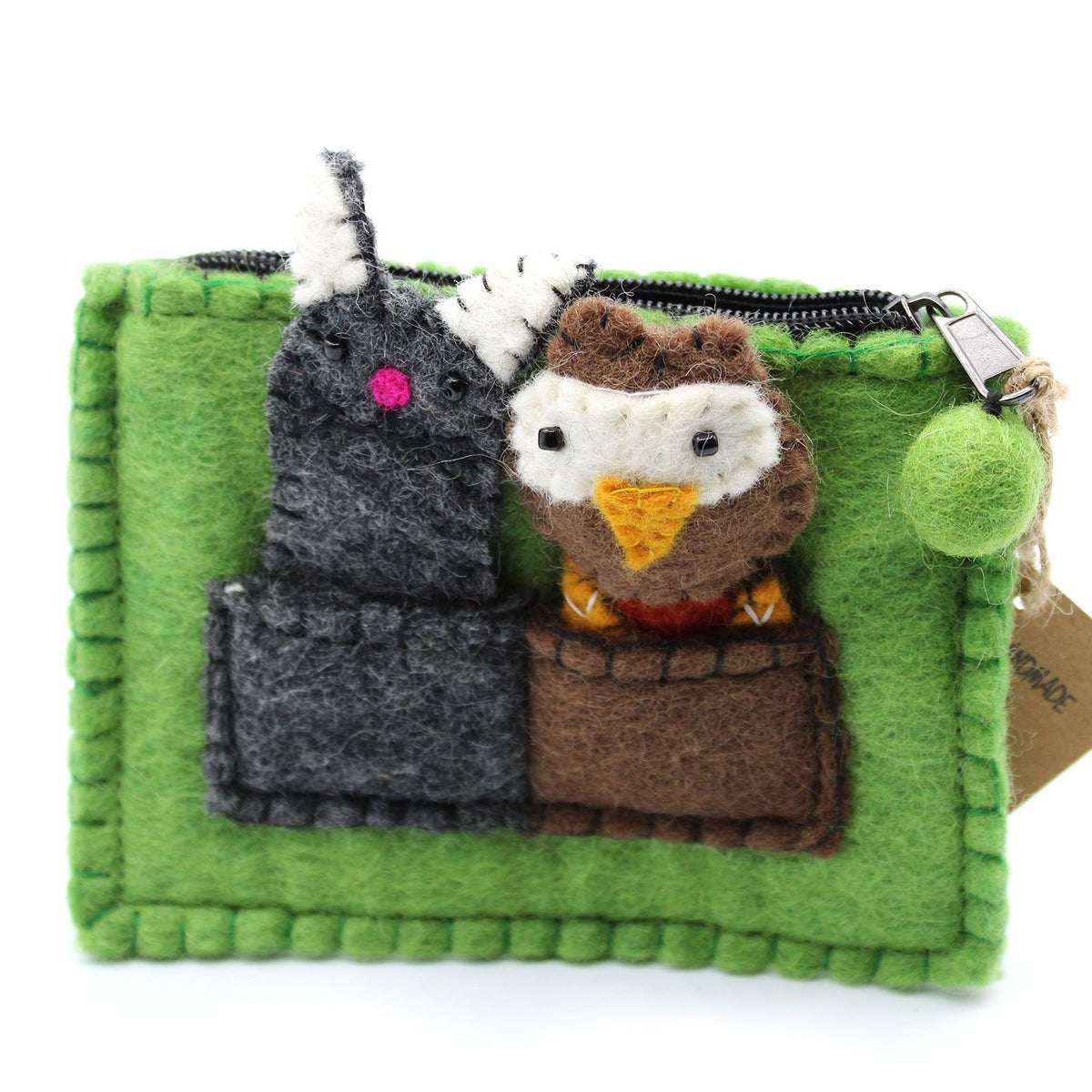 Pouch with Finger Puppets - Owl & Pussycat product image 2