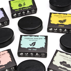 Charcoal Soap 85g - Geranium product image 2