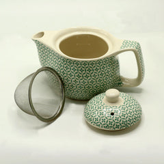 Small Herbal Teapot - Green Mosaic product image 2