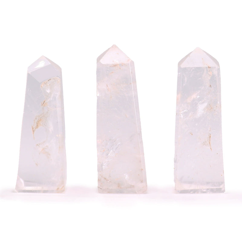 Gemstone Obelisk Point approx 5cm - Clear Quartz product image