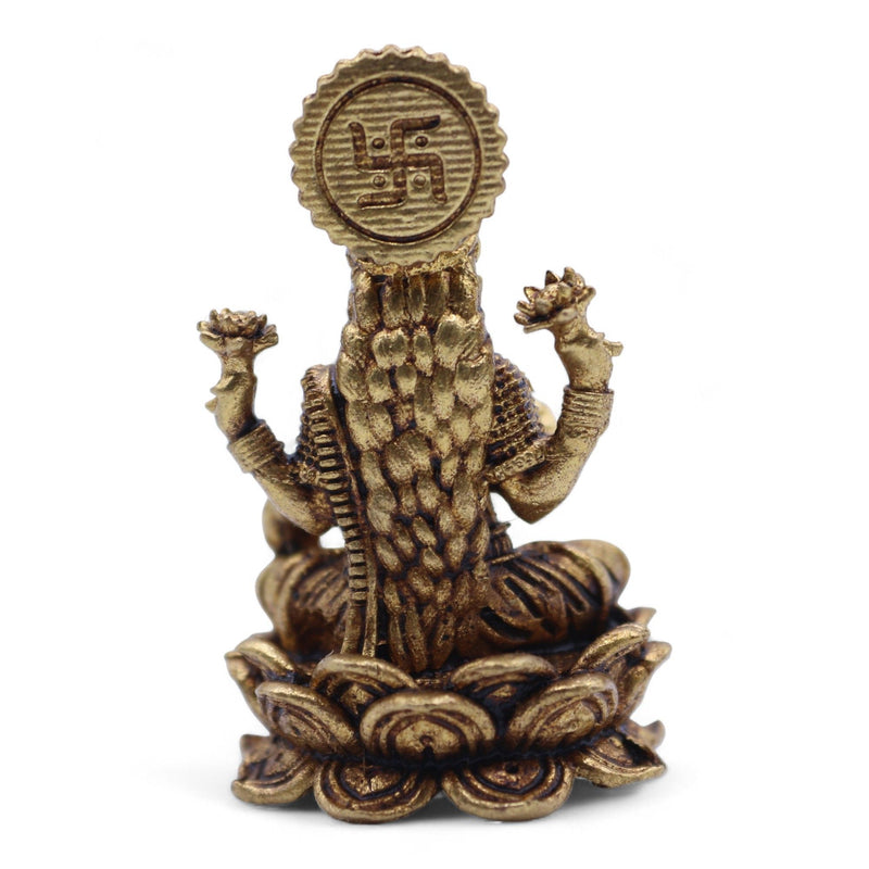 Brass Miniature Gods - Laxmi (22gms) - 37mm product image