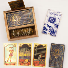 Two Section Tarot Box with Card Holder product image 3
