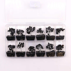 Mini Gemstone Tree On Orgonite Base - Black Agate (15 stones) product image 6
