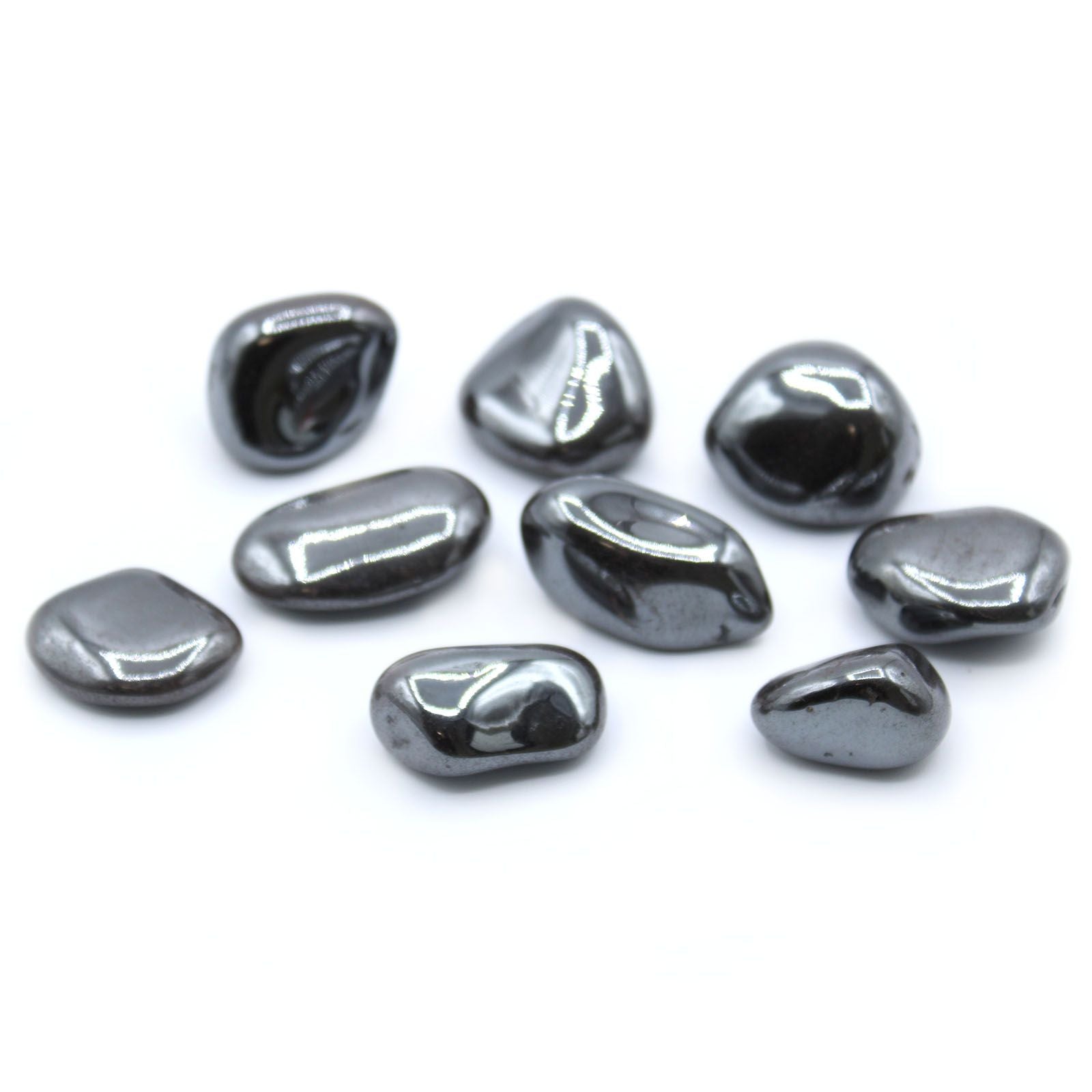 L Tumble Stones - Hematite product image