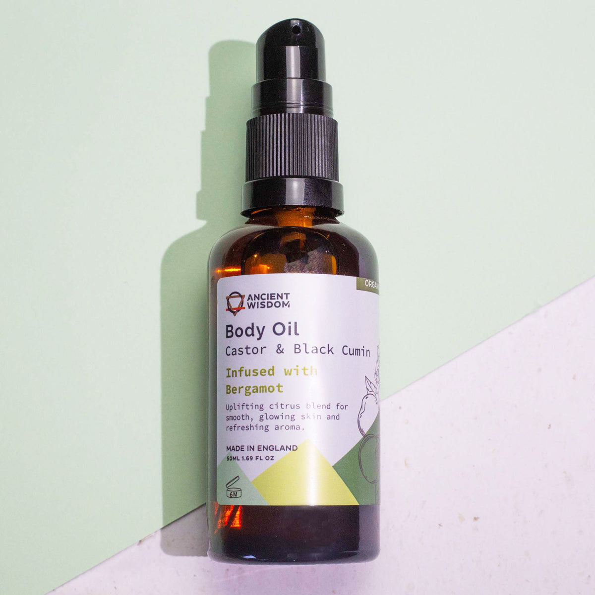 Organic Body Oil 50ml - Bergamot product image 3