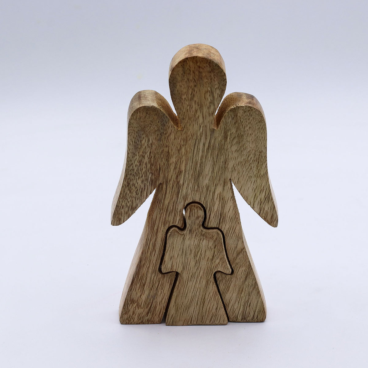 Mango Wood Angel in Angel - White Enamel product image 4