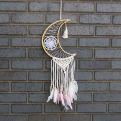 Protection Dream Catcher - Macrame Moon product image