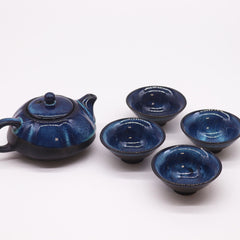 Herbal Blues Teapot Set - Pot & Four Cups product image 3