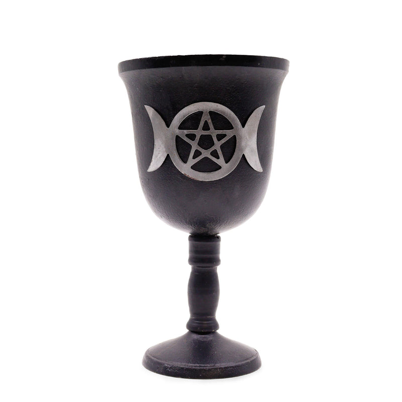 Iron Ritual Goblet - Triple Moon - 20x11cm product image