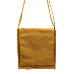 Cotton Canvas Messenger Bag - Yellow product image