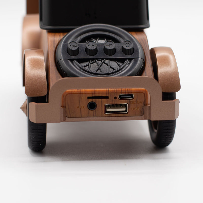 Classic Vintage Car Speaker and Phone Holder - Bluetooth - 5 watt product image