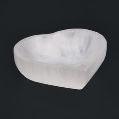 Selenite Heart Bowl - 10cm product image 3