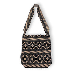 Nomad Sari Jacquard Natural Nomad Carryall Bags - Desert Loom product image