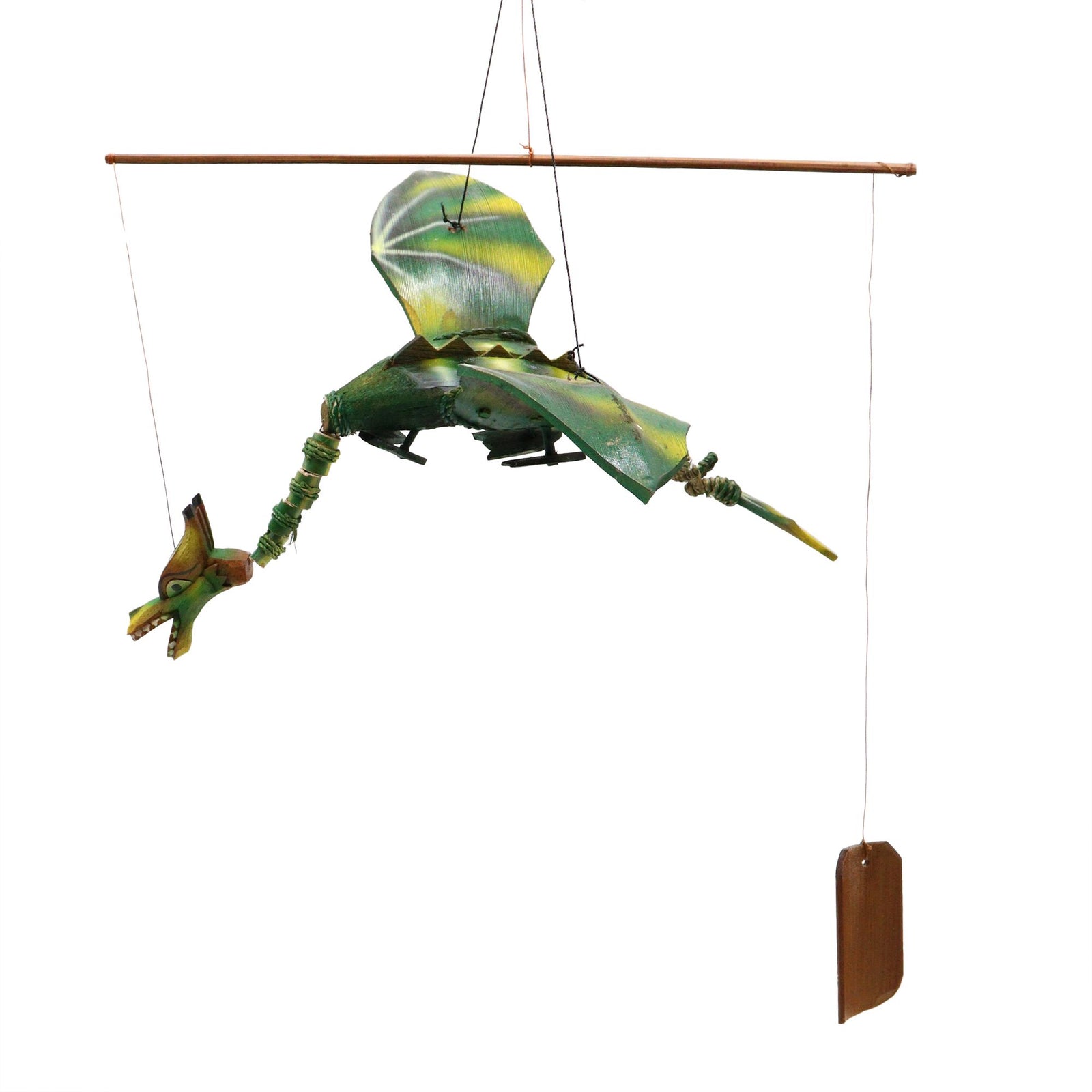 Green Coconut Dragon Mobile 37cm product image