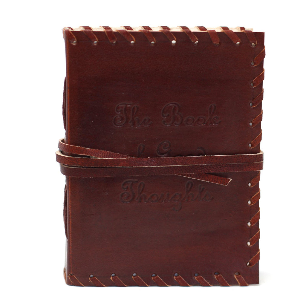 Leather Book of Thoughts with Wrap Notebook (6x4") product image 7