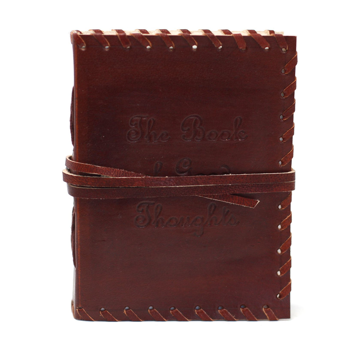Leather Book of Thoughts with Wrap Notebook (6x4") product image 7