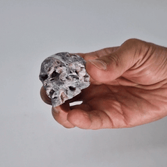 Calcite Geode Carved Skull product image 2