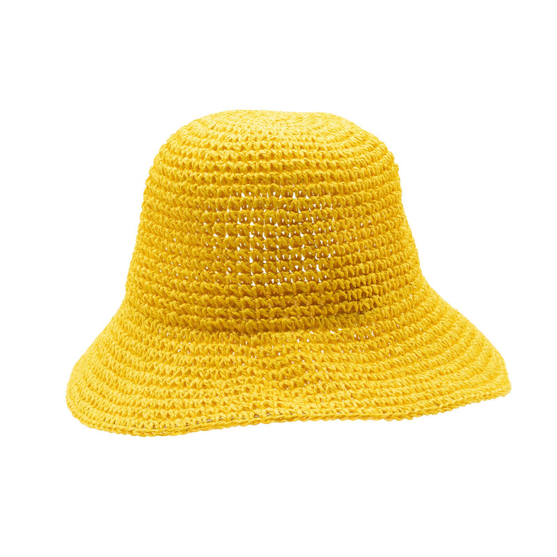 Nomad Sari Floppy Straw Sun Hat - Yellow product image