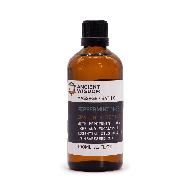 Peppermint Fresh Massage Oil - 100ml product image