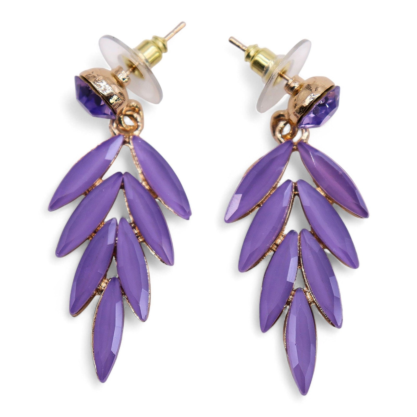 Lavender - Vintage Glass - Faries - Earrings product image