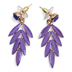 Lavender - Vintage Glass - Faries - Earrings product image
