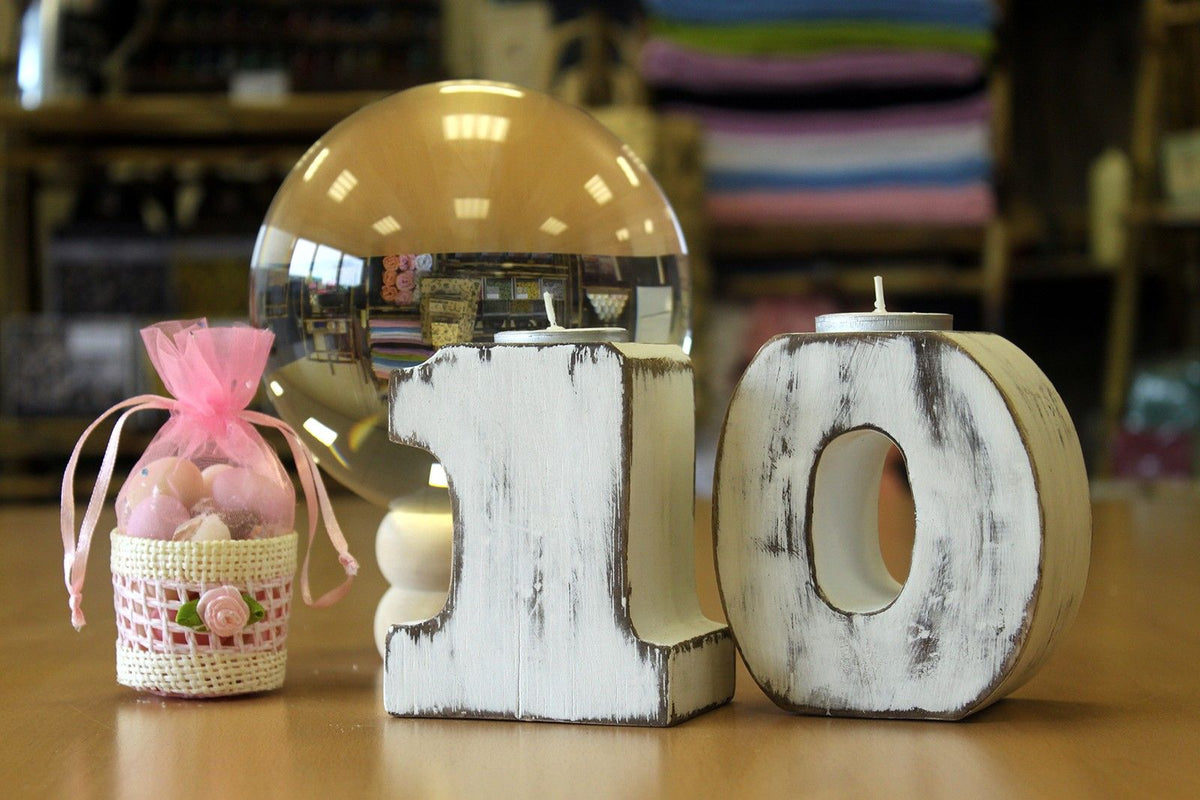 Wooden Birthday Numbers - No.0 - product image 2