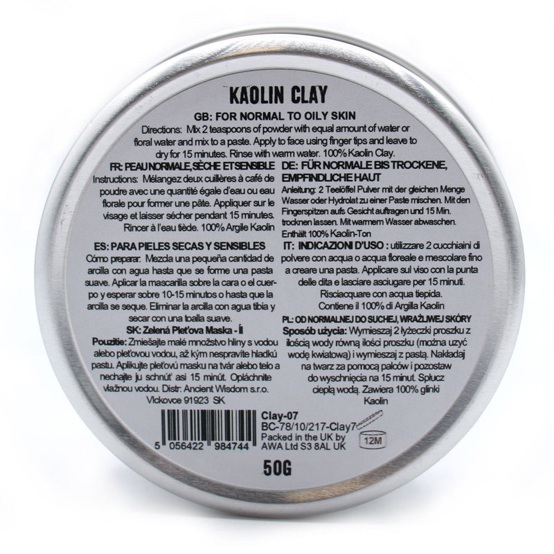 Kaolin Clay 50g Facial Care product image