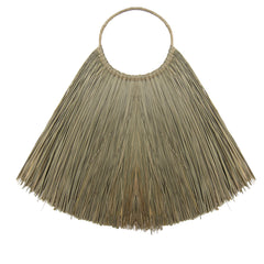 Large Seagrass Fan Wall Decor - Natural product image 3