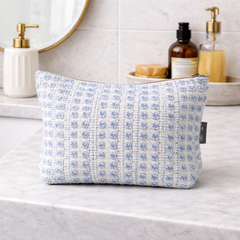 Nomad Sari Indian Jacquard Toiletry Bag - Indigo Echo product image 7