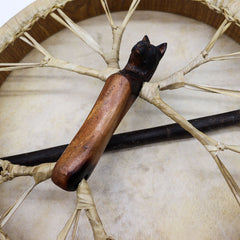Spirit of the Wolf - Sharman Drum & Stick- Tunable - 40cm product image 4