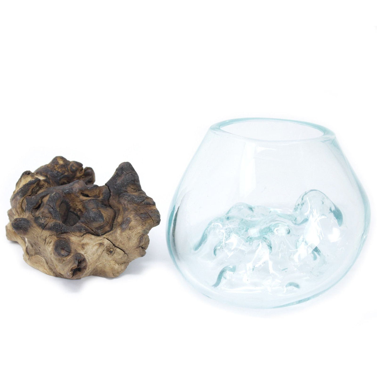 Molten Glass on Wood - Small Bowl product image 2