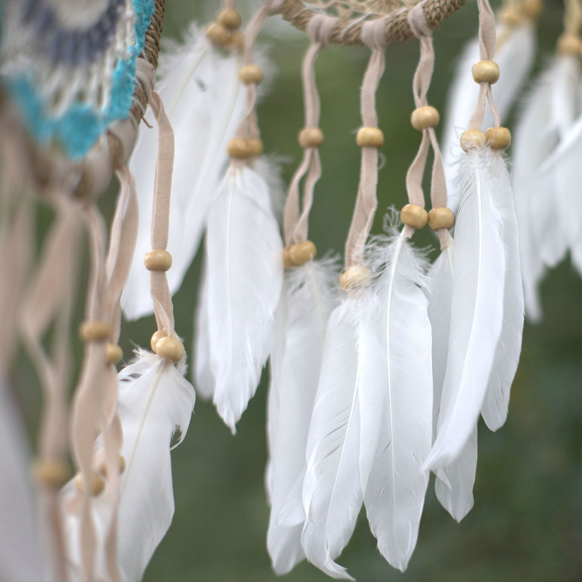 Pastel Blue Macramé Dream Catcher 16cm (asst colours) product image 5