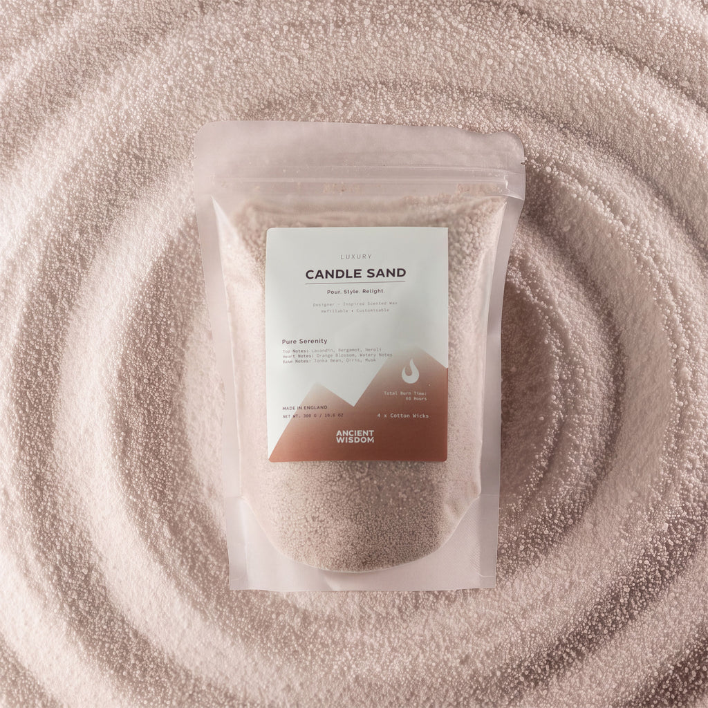 Fragranced Candle Sand - Latte Beige - Pure Serenity - 300g - product image 7