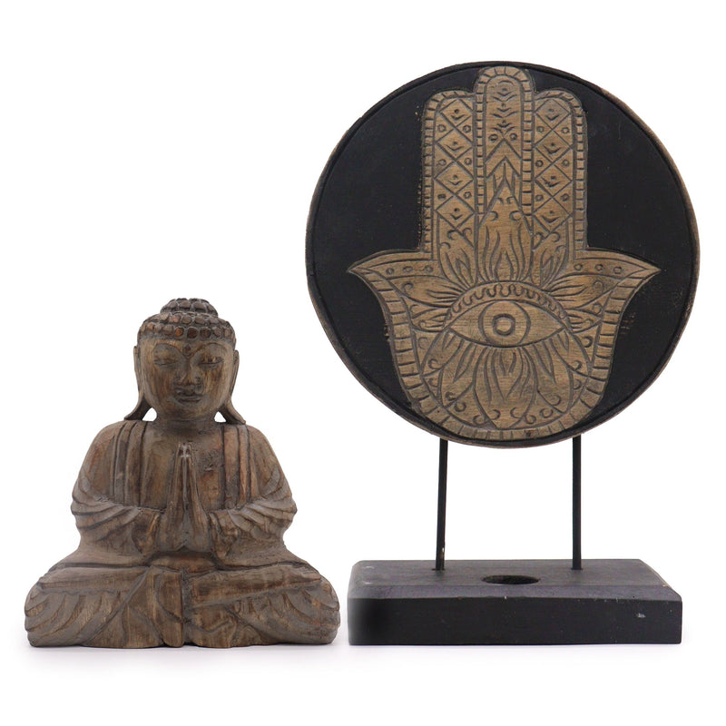 Buddha Feng Shui Set - Hamsa - Grey product image