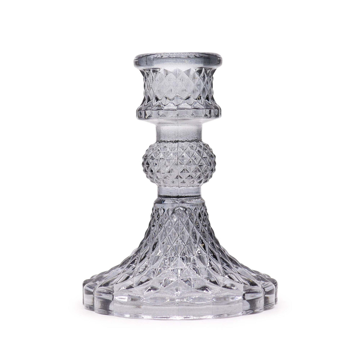 Vintage Dinner Candle Holder - Midnight Grey product image