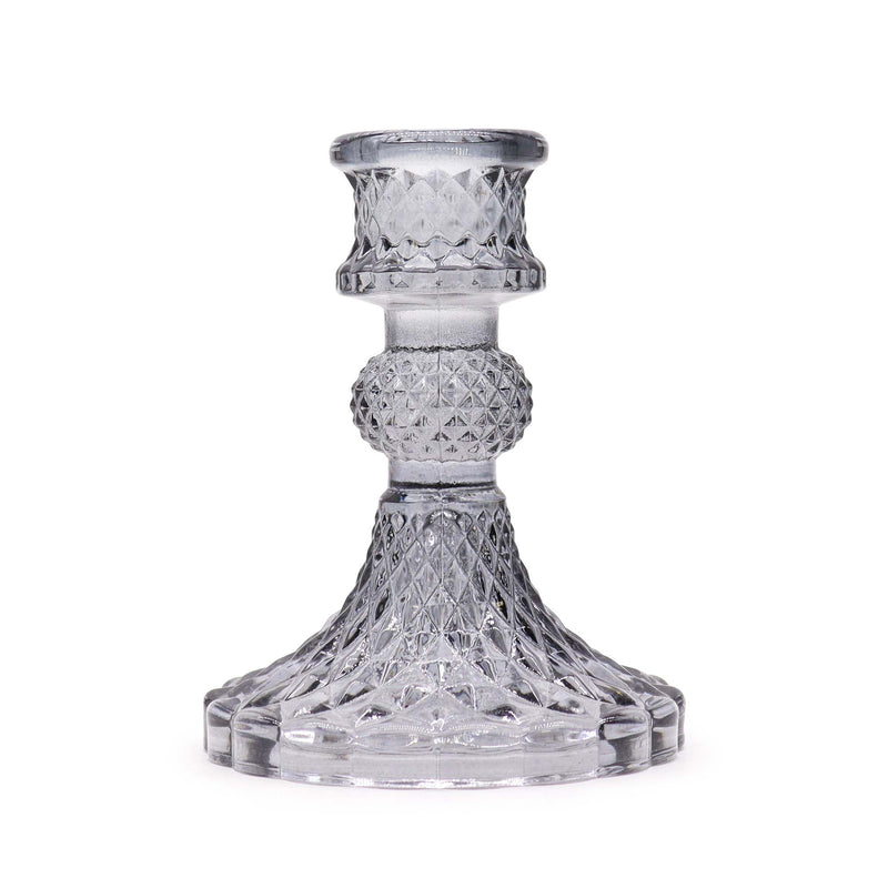 Vintage Dinner Candle Holder - Midnight Grey product image