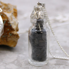 Bottled Gemstones Necklace - Black Onyx product image 2