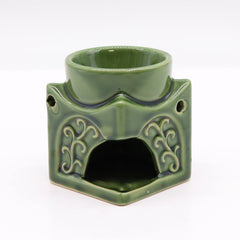 Square Buddha Burner - Dark Jade product image 2