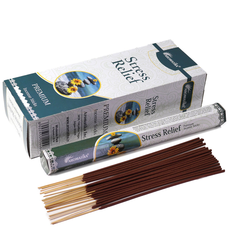 Aromatika Charcoal Free Hex Incense - Stress Relief product image