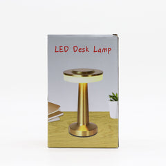 Touch Lamp - Tall Stem Bronze/Gold - USB (C) - Rechargeable (400 Watt)