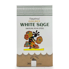 Golden White Sage Smudging Resin Sticks – 30g product image 2